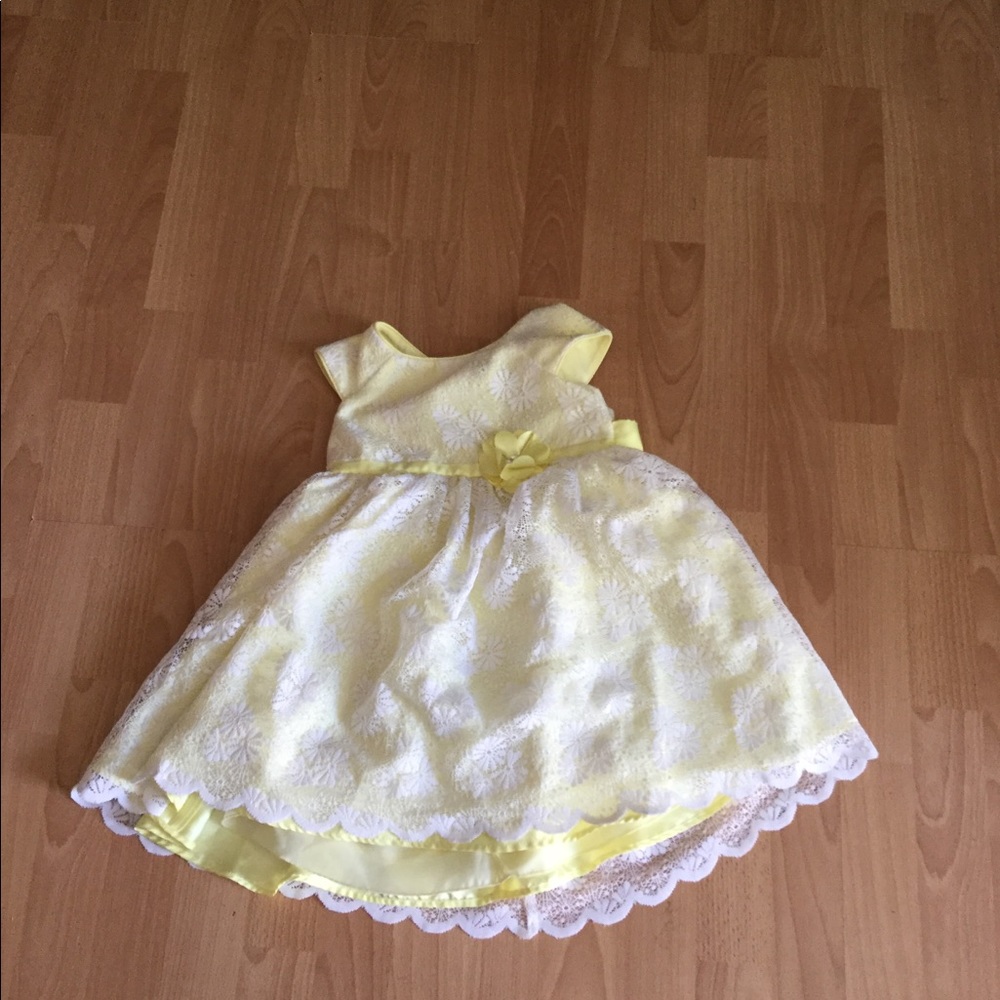 Jona michelle color yellow dress kids